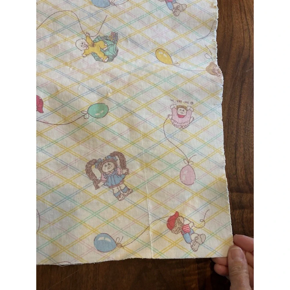 Vintage 1983 Cabbage Patch 1980's Baby Changing Table Mats Pads Rare HTF